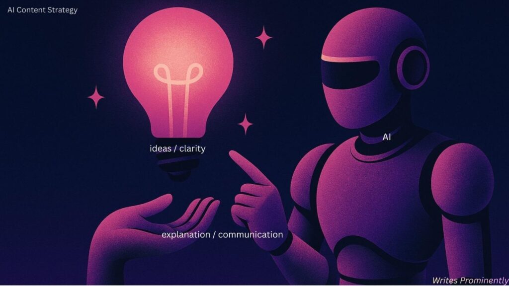 ai content strtegy writesprominently